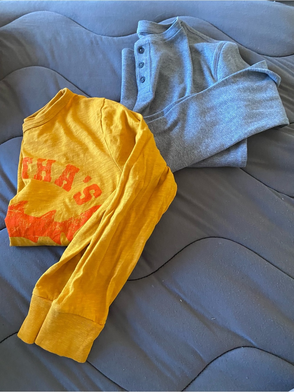 Boys long sleeved shirts